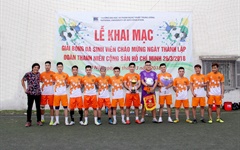 Giải bóng đá sinh viên chào mừng kỷ niệm 87 năm ngày thành lập Đoàn Thanh niên Cộng sản Hồ Chí Minh (26/3/1931-26/3/2018)